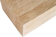 Bolzano Travertine Coffee Table in Natural - 251Travertine-CT