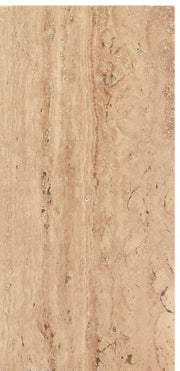 Bolzano Travertine End Table in Natural - 251Travertine-ET
