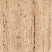 Bolzano Travertine End Table in Natural - 251Travertine-ET