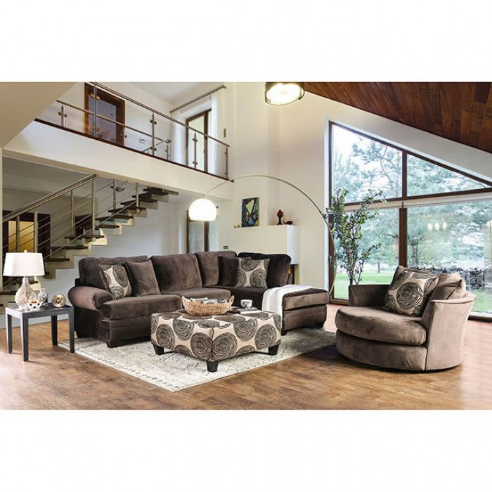 Bonaventura Brown Sectional - SM5143BR-SECT