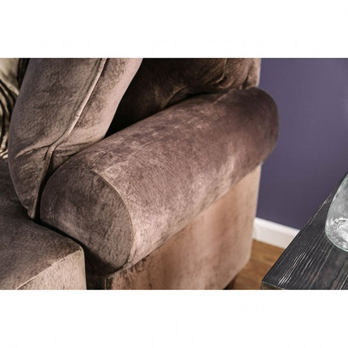 Bonaventura Brown Sofa - SM5142BR-SF