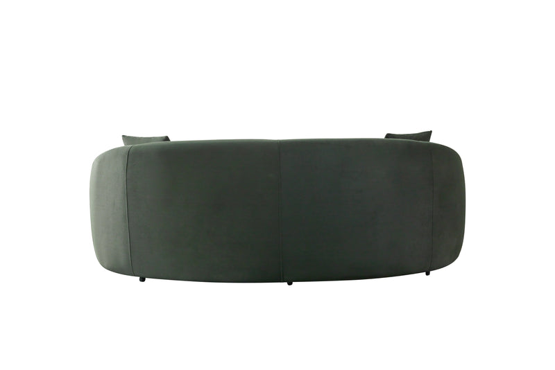 Bonita Green Velvet Sofa 91" & Loveseat 81" [ETA: 9/10] - BONITAGREENVL-SL