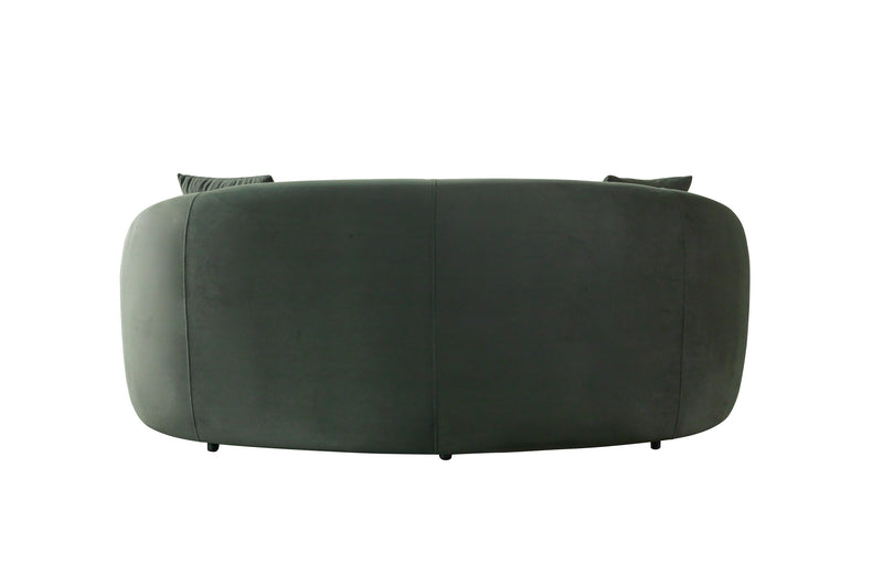 Bonita Green Velvet Sofa 91" & Loveseat 81" [ETA: 9/10] - BONITAGREENVL-SL
