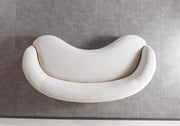 Bonita Ivory Velvet Sofa 91" & Loveseat 81" - BONITAIVORYVL-SL