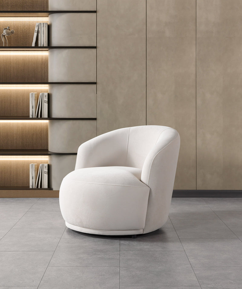 Bonita Ivory Velvet Sofa 91" & Loveseat 81" - BONITAIVORYVL-SL