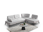 Bonita Sectional Sofa in Grey - 200-ELIF-BON-A502-S