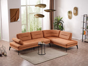 Bonita Sectional Sofa in Orange - 200-ELIF-BON-A501-S