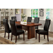 Bonneville Brown Cherry/Black Dining Table - CM3824T-TABLE