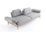 Boss 4-pieces (2 Sofa & 2 Chair) Livingroom in Light Grey - Anthracite - 200-ZEN-BOS-LGRE-ANT-3311