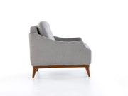 Boss 4-pieces (2 Sofa & 2 Chair) Livingroom in Light Grey - Anthracite - 200-ZEN-BOS-LGRE-ANT-3311