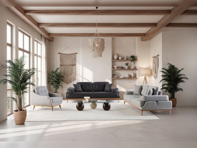 Boss Convertible Sofa in Anthracite - 200-ZEN-BOS-ANT-3