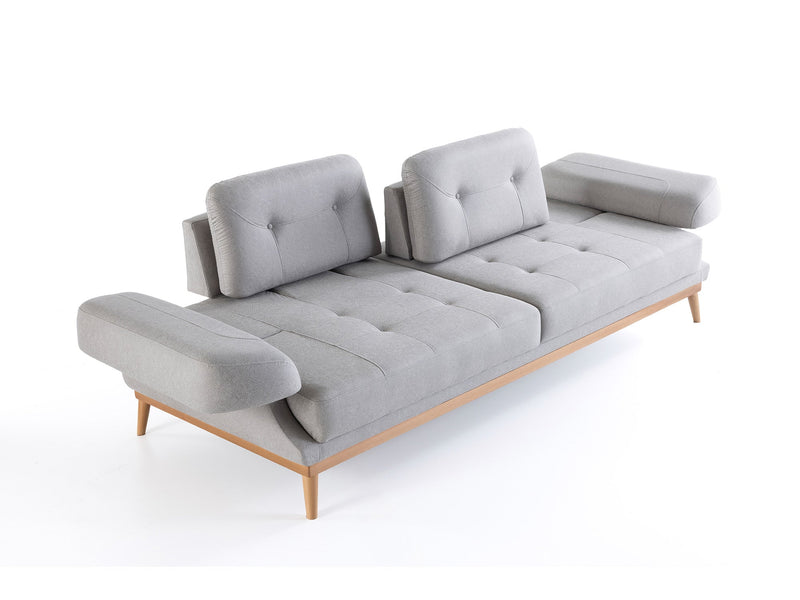 Boss Convertible Sofa in Anthracite - 200-ZEN-BOS-ANT-3