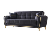 Boston 87" Wide Convertible Sofa - Gate FurnitureSofas