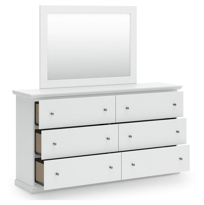 Bostwick Shoals Full Panel Bed, Dresser and Mirror - B139B45
