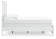 Bostwick Shoals Full Panel Bed with Dresser and Nightstand in White from Ashley - Luna Furniture