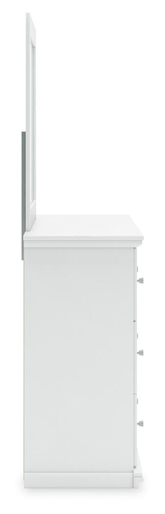 Bostwick Shoals Queen Panel Bed, Dresser and Mirror - B139B46
