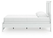 Bostwick Shoals Queen Panel Bed with Dresser and Nightstand in White from Ashley - Luna Furniture