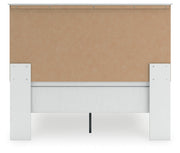 Bostwick Shoals Queen Panel Bed with Dresser and Nightstand in White from Ashley - Luna Furniture