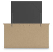 Bostwick Shoals Twin Panel Bed, Dresser, Mirror, Chest and 2 Nightstands in White - PKG021557
