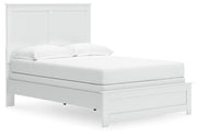 Bostwick Shoals White Full Panel Bed - B139B42