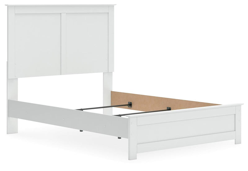 Bostwick Shoals White Full Panel Bed - B139B42