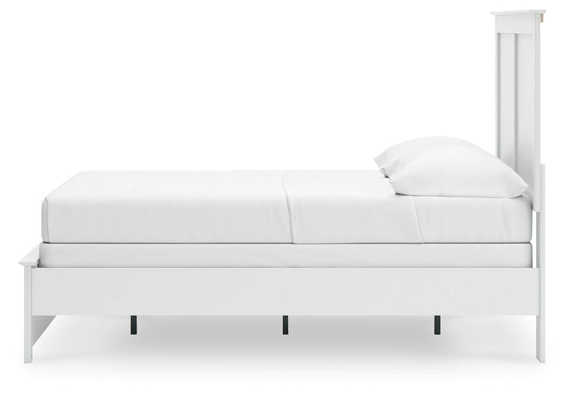 Bostwick Shoals White Full Panel Bed - B139B42