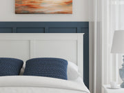 Bostwick Shoals White Full Panel Bed - B139B42