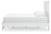 Bostwick Shoals White King Panel Bed - B139B47