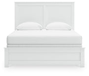 Bostwick Shoals White Queen Panel Bed - B139B43