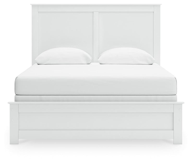 Bostwick Shoals White Queen Panel Bed - B139B43