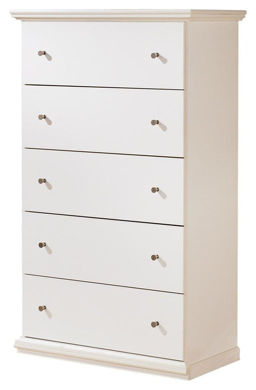 Bostwick Shoals White Queen Panel Bed, Cheat and Nightstand - B139B68