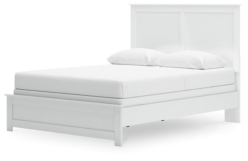 Bostwick Shoals White Queen Panel Bed, Cheat and Nightstand - B139B68