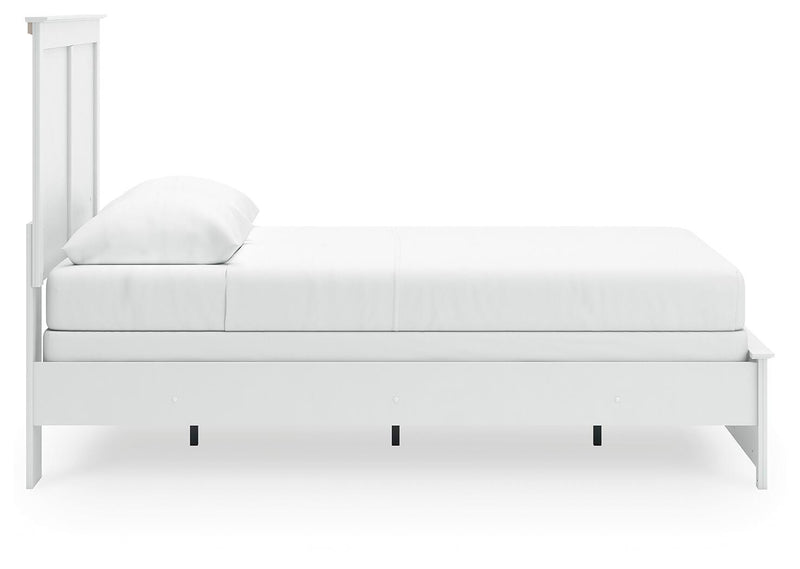 Bostwick Shoals White Queen Panel Bed, Chest and 2 Nightstands - B139B59