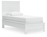 Bostwick Shoals White Twin Panel Bed - B139B41