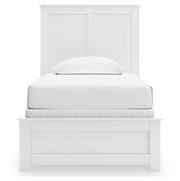 Bostwick Shoals White Twin Panel Bed - B139B41