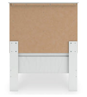 Bostwick Shoals White Twin Panel Bed - B139B41