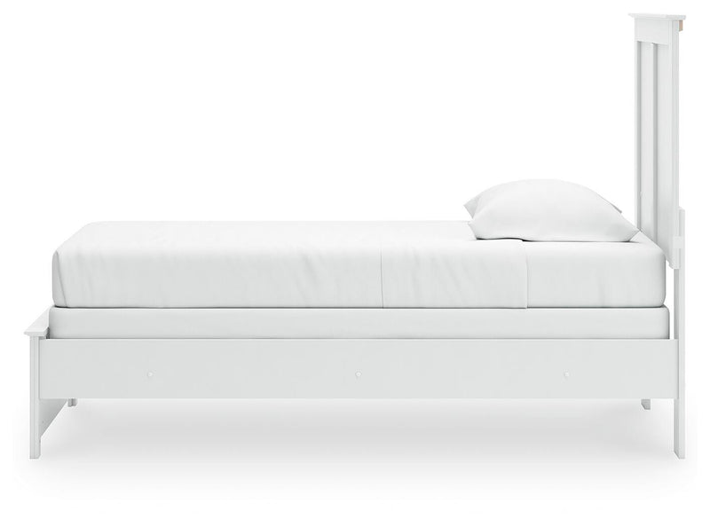 Bostwick Shoals White Twin Panel Bed - B139B41
