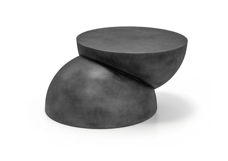 Boulder Iron Coffee Table in Black - 77034Black-CT