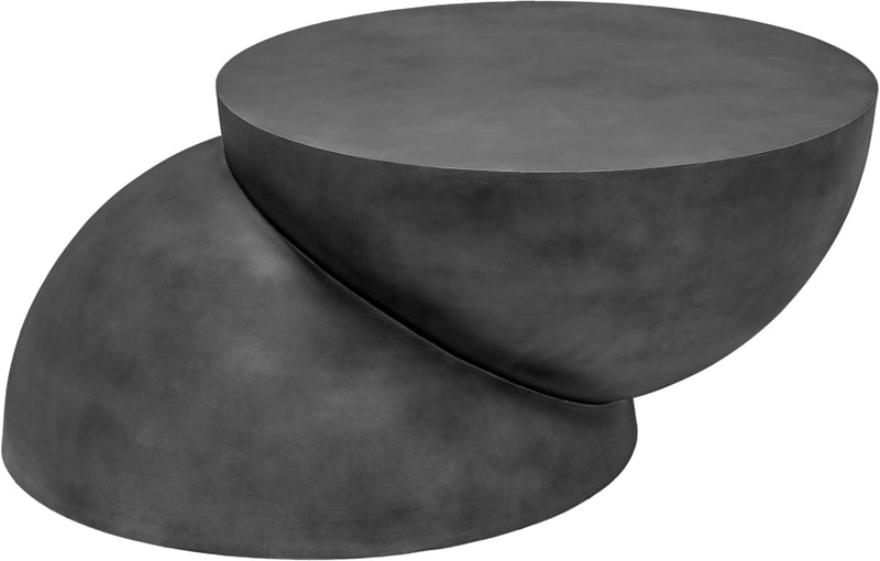 Boulder Iron Coffee Table in Black - 77034Black-CT