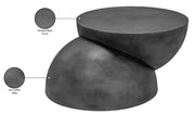 Boulder Iron Coffee Table in Black - 77034Black-CT