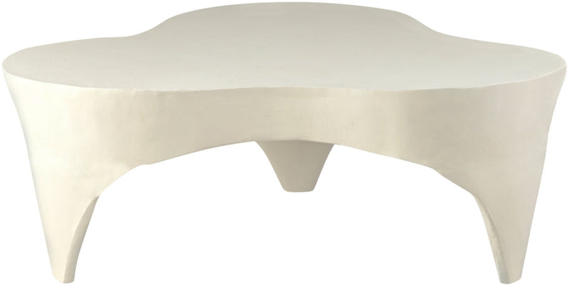 Bourges Aluminium Coffee Table in Cream - 99031Cream-CT