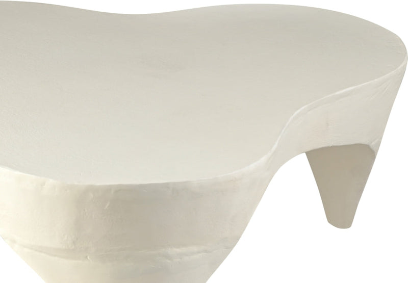 Bourges Aluminium Coffee Table in Cream - 99031Cream-CT