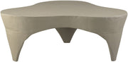 Bourges Aluminium Coffee Table in Taupe - 99031Taupe-CT