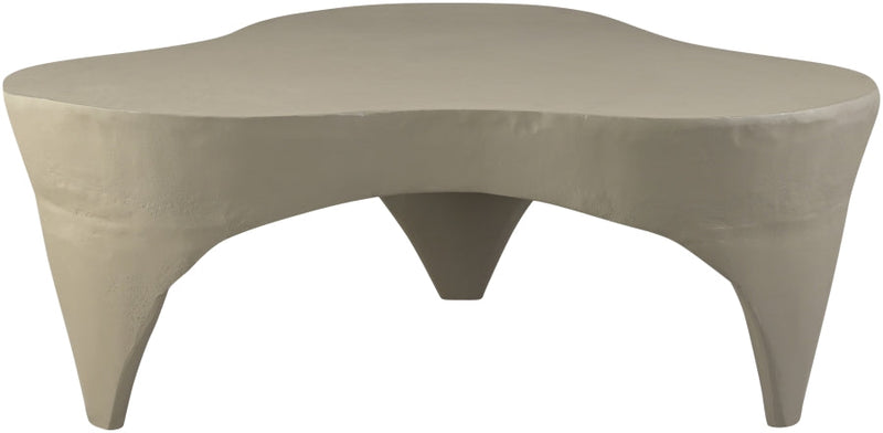 Bourges Aluminium Coffee Table in Taupe - 99031Taupe-CT