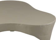 Bourges Aluminium Coffee Table in Taupe - 99031Taupe-CT