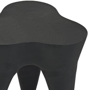 Bourges Aluminium End Table in Black - 99031Black-ET