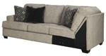 Bovarian Stone Left-Arm Facing Sofa with Corner Wedge - 5610348 - Gate Furniture