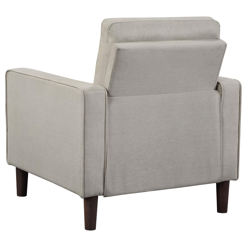 Bowen 3-piece Upholstered Track Arm Tufted Sofa Set Beige - 506785-S3