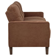 Bowen II 3-piece Fabric Upholstered Track Arm Sofa Set Rust - 509971-S3