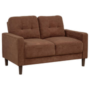 Bowen II 3-piece Fabric Upholstered Track Arm Sofa Set Rust - 509971-S3
